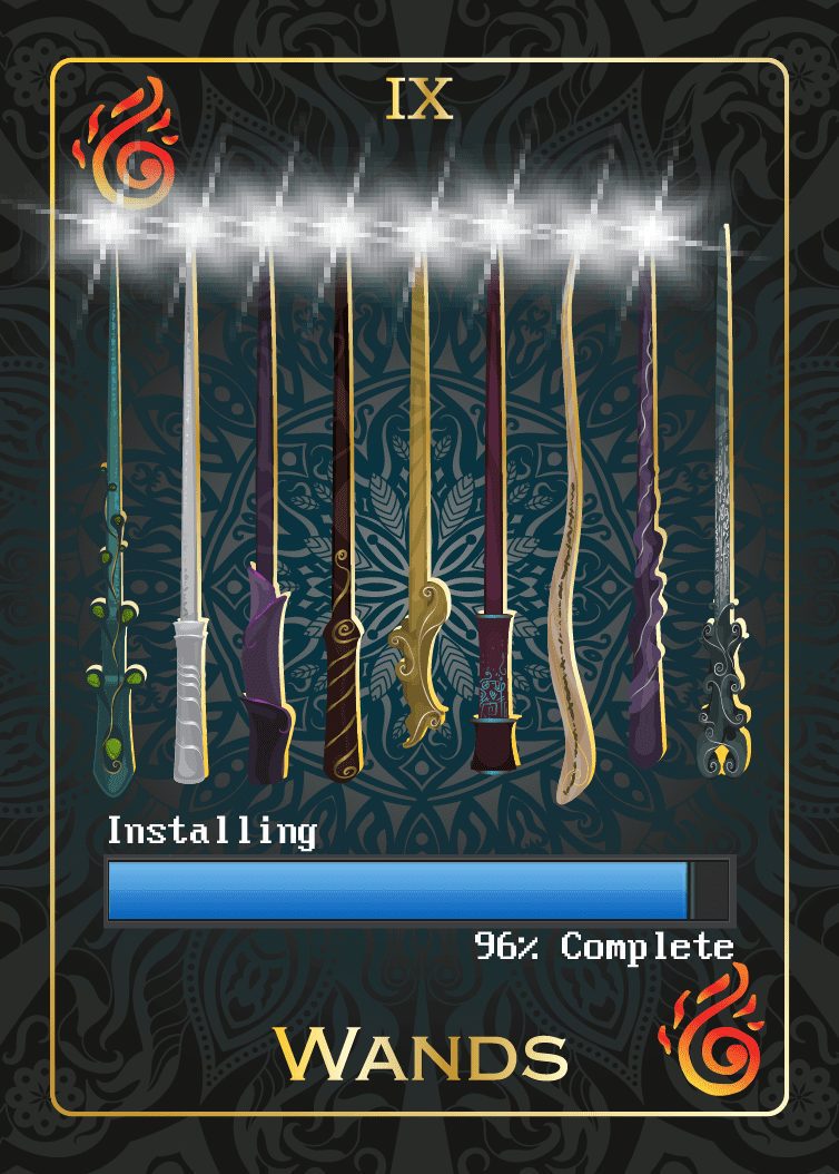 9 of Wands
